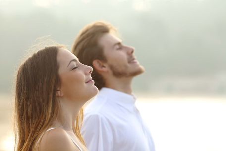 Couple going through Acceptance and Commitment Therapy (ACT)